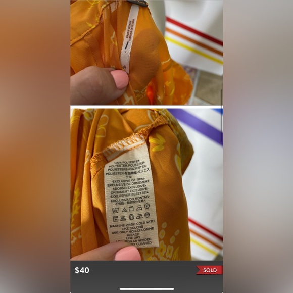 NEW Free People silky wrap skirt size 4 - Picture 2 of 2